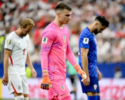 Croat Keeper Falls as England Storm Roars